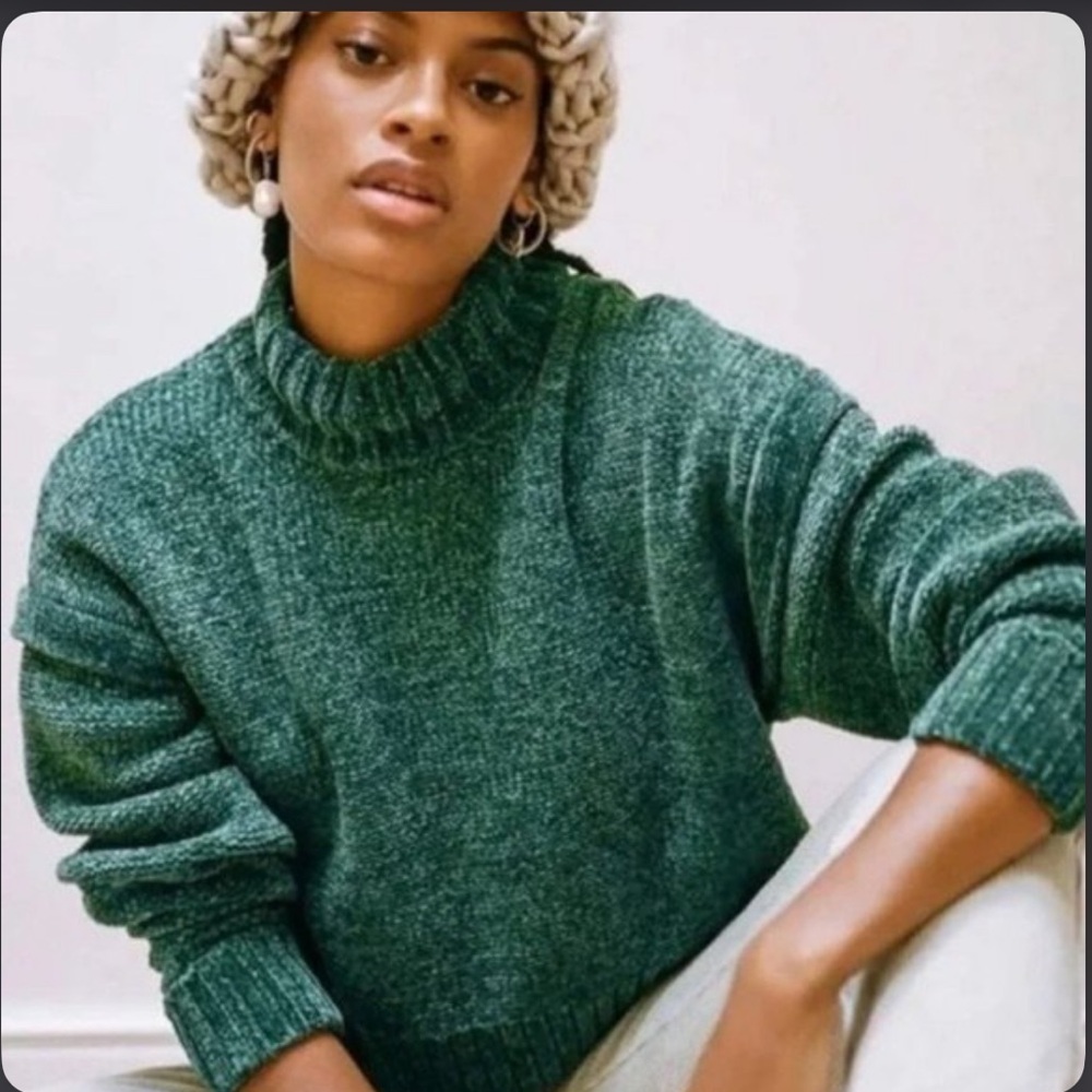 Urban Outfitters Green Daria Double Take Sweater